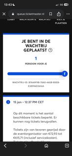 Gezocht 2 kaarten bruno mars 2 juli, Twee personen, Juli