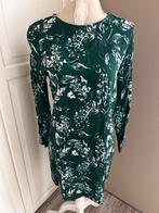 Groen jurkje met bloemenprint van Jacqueline deYong.Maat 34., Verzenden, Zo goed als nieuw, Maat 34 (XS) of kleiner, Boven de knie