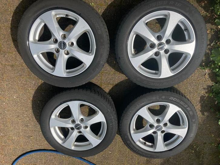 Velgen R16, Auto-onderdelen, Banden en Velgen, Banden en Velgen, Winterbanden, 16 inch, 205 mm, Personenwagen, Gebruikt, Ophalen