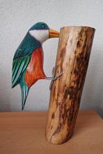 Houten beeld van vogel, Antiek en Kunst, Kunst | Beelden en Houtsnijwerken, Ophalen