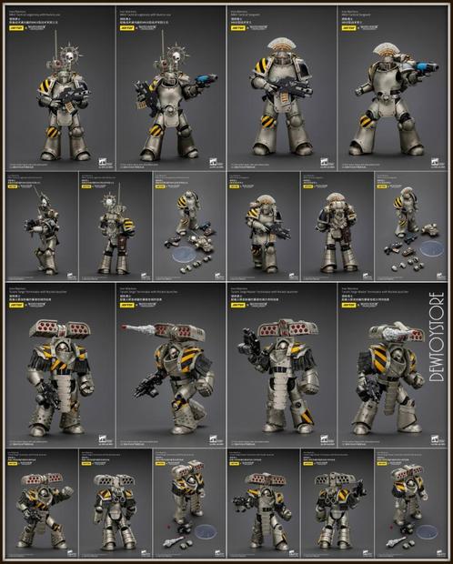[𝗣𝗿𝗲-𝗼𝗿𝗱𝗲𝗿] Joy Toy X Warhammer 40K - lron Warriors, Verzamelen, Poppetjes en Figuurtjes, Nieuw, Verzenden