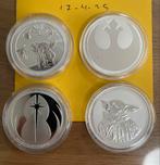 Star Wars zilveren 1 oz munten, Postzegels en Munten, Ophalen of Verzenden, Zilver