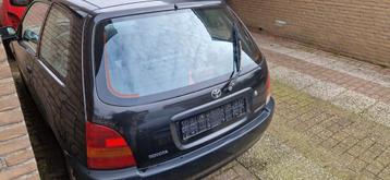 Toyota Starlet P9 achterklep (1996-1999) zwart beschikbaar voor biedingen