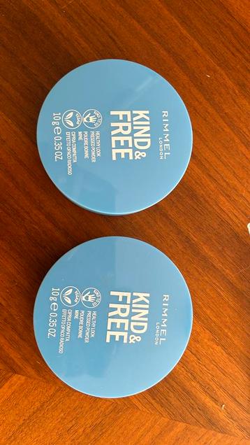 2x rimmel Kind & Free poeder nr 050 Deep beschikbaar voor biedingen
