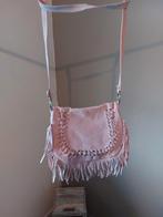 Suede tas borse in pelle, Ophalen of Verzenden, Zo goed als nieuw, Roze