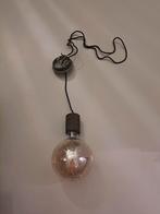 Calex Retro Pendel Brons + lamp Led E40 en dimbaar, Huis en Inrichting, Lampen | Hanglampen, Ophalen of Verzenden, Zo goed als nieuw
