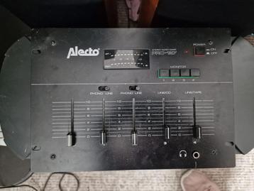 Alecto PRO-127 stereo audiomixer – vintage mengpaneel beschikbaar voor biedingen
