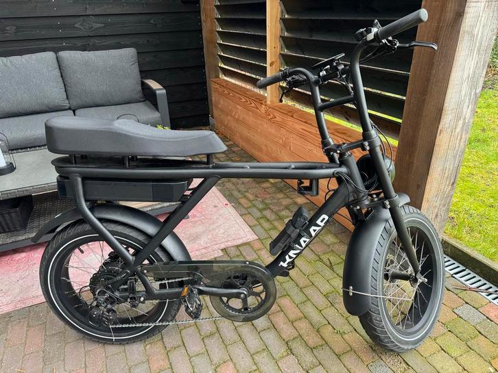 Knaap AMS black edition fatbike, Fietsen en Brommers, Elektrische fietsen, Zo goed als nieuw, Overige merken, 59 cm of meer, 50 km per accu of meer