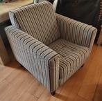 Meubitrend fauteuil zigzag streeppatroon, Ophalen, Gebruikt, 75 tot 100 cm, 75 tot 100 cm
