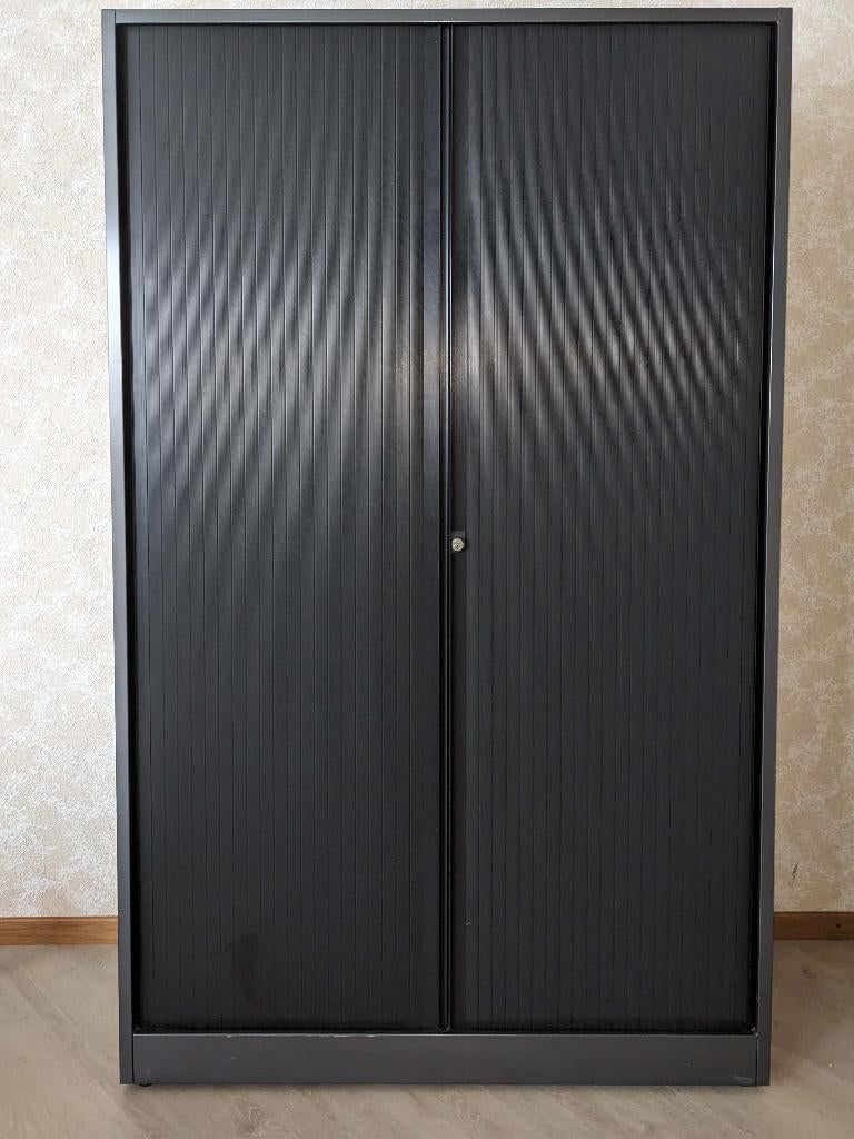 Luxe Ahrend Roldeurkast incl. Hangmaplade - Topkwaliteit, Ophalen, 100 tot 150 cm, Zo goed als nieuw, Met slot