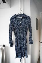 Blauwe jurk met bladeren patroon Circle of Trust maat S, Blauw, Ophalen of Verzenden, Maat 36 (S), Gedragen