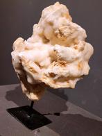 Calciet op standaard, 10 kg, 38 cm hoog, 175,- euro, Ophalen of Verzenden, Mineraal