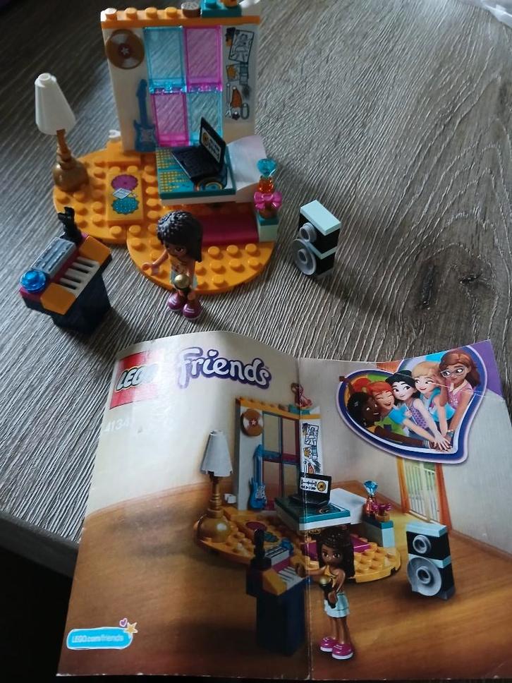 Lego Friends nr. 41341 Andrea’s slaapkamer, Kinderen en Baby's, Speelgoed | Duplo en Lego, Zo goed als nieuw, Lego, Complete set