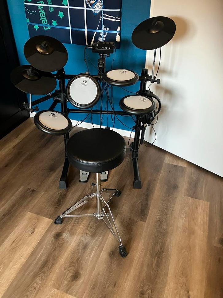 Elektrisch Drumstel - Ideaal voor Beginners!, Muziek en Instrumenten, Drumstellen en Slagwerk, Gebruikt, Overige merken, Elektronisch