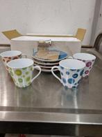 espressokopjes en schotels nieuw vintage, Ophalen of Verzenden