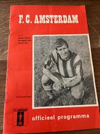 FC Amsterdam-Ajax programmaboekje 20-08-1972, Verzamelen, Ophalen, Zo goed als nieuw, Ajax, Boek of Tijdschrift