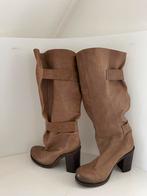 Yoyoli 255) Vic Matie 38 bruin leren laarzen, Kleding | Dames, Schoenen, Hoge laarzen, Bruin, Ophalen of Verzenden, Zo goed als nieuw