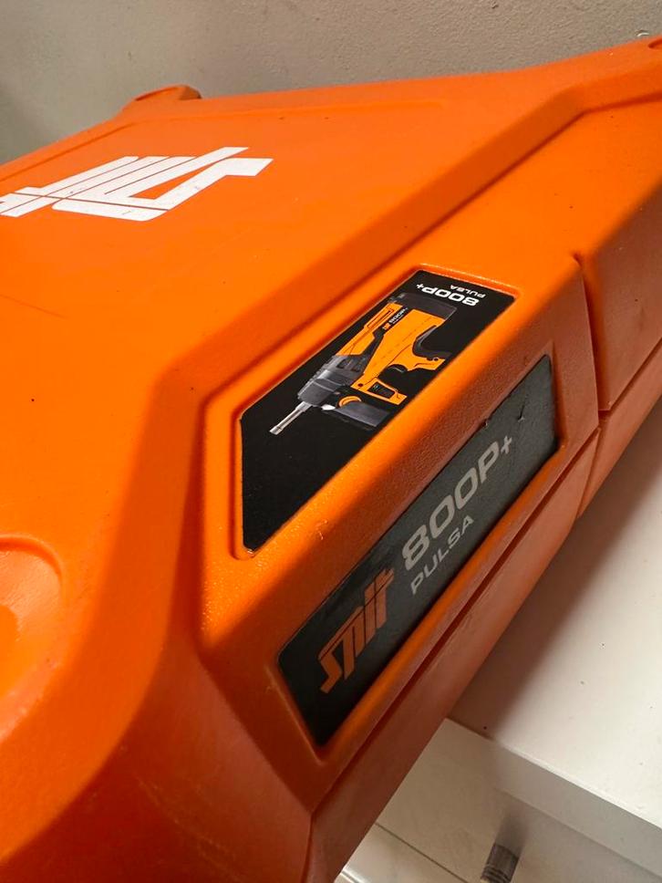 Spit Pulsa 800P+ gastacker schiethamer beton tacker gas accu, Doe-het-zelf en Verbouw, Gereedschap | Overige machines, Gebruikt