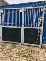stalwand zijwand voorwand Stalwand met deur  tralieraam, Dieren en Toebehoren, Stalling en Weidegang, N V T, N V T, N V T, Stalling