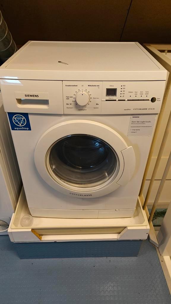 Gebruikte Wasmachine - Siemens Extraklasse E14-39, Witgoed en Apparatuur, Wasmachines, Gebruikt, Voorlader, 6 tot 8 kg, 85 tot 90 cm