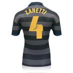 Zanetti Gesigneerd Inter Milan 1998 UEFA Cup Finale Shirt, Buitenlandse clubs, Shirt, Nieuw, Ophalen of Verzenden