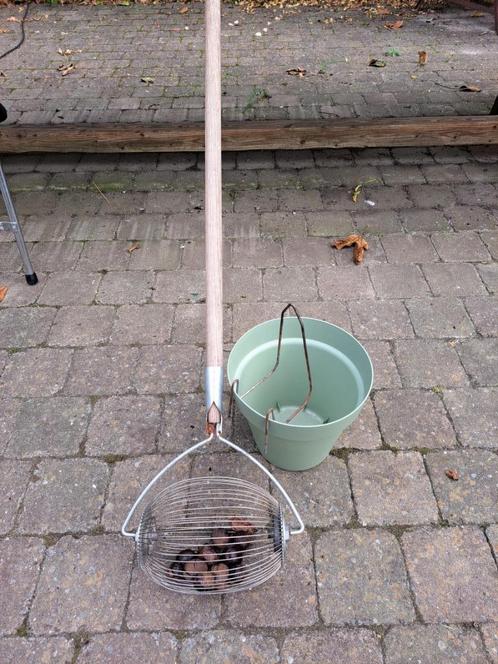 (Wal)notenraper + emmerhouder, Tuin en Terras, Hand-tuingereedschap, Gebruikt, Overige soorten, Ophalen