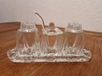 vintage bohemia kristallen tafel setje, Antiek en Kunst, Ophalen of Verzenden