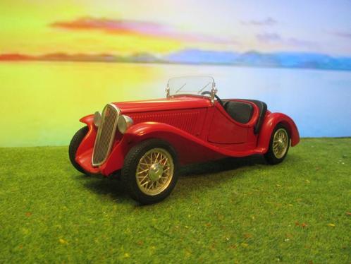1/16 1935 Fiat 508 S Balilla Spider Mille Miglia - Polistil, Hobby en Vrije tijd, Modelauto's | 1:18, Zo goed als nieuw, Overige merken
