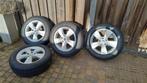 Skoda Superb/ Karoq winterbanden op lm velgen, Ophalen, 16 inch, Banden en Velgen, Winterbanden