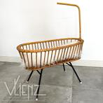 Vintage Rohé, rotan, rattan poppenbedje, bedje pop, retro, Ophalen, Gebruikt, -, -