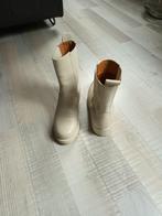 Te koop : ecru leren boots, Kleding | Dames, Schoenen, Ophalen of Verzenden, Zo goed als nieuw, Beige