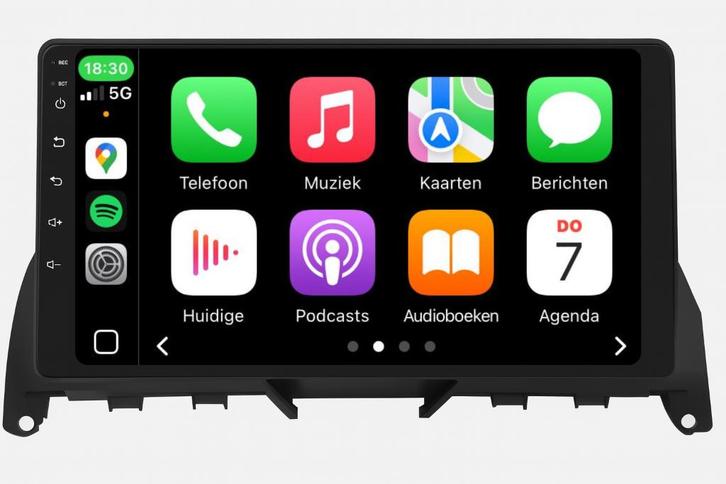 Mercedes C-Klasse W204 Carplay/Android scherm|2007-2011|, Auto diversen, Autoradio's, Nieuw, Verzenden