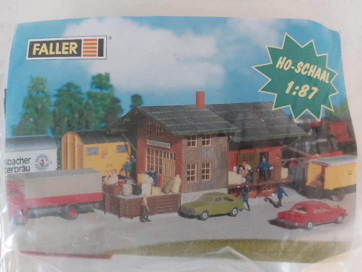 Faller 120154 - NIEUW - Goederenloods Talhausen, Hobby en Vrije tijd, Modeltreinen | H0, Nieuw, Brug, Tunnel of Gebouw, Gelijkstroom of Wisselstroom