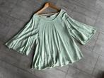 A lijn tuniekje , mintgroen, one size , ongedragen, Kleding | Dames, Blouses en Tunieken, Made in Italy, Maat 42/44 (L), Nieuw