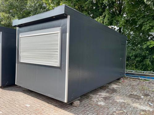 Kantoor unit tijdelijke werk plek ruimte woonunit schaftkeet, Zakelijke goederen, Machines en Bouw | Keten en Containers, Ophalen of Verzenden