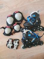 Nijdam Go Crossing inline skates maat 33-36 + beschermset, Overige merken, Verstelbaar, Kinderen, Ophalen of Verzenden