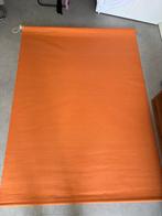 Rolgordijn verduisterend retro oranje, Ophalen of Verzenden, Gebruikt, 100 tot 150 cm