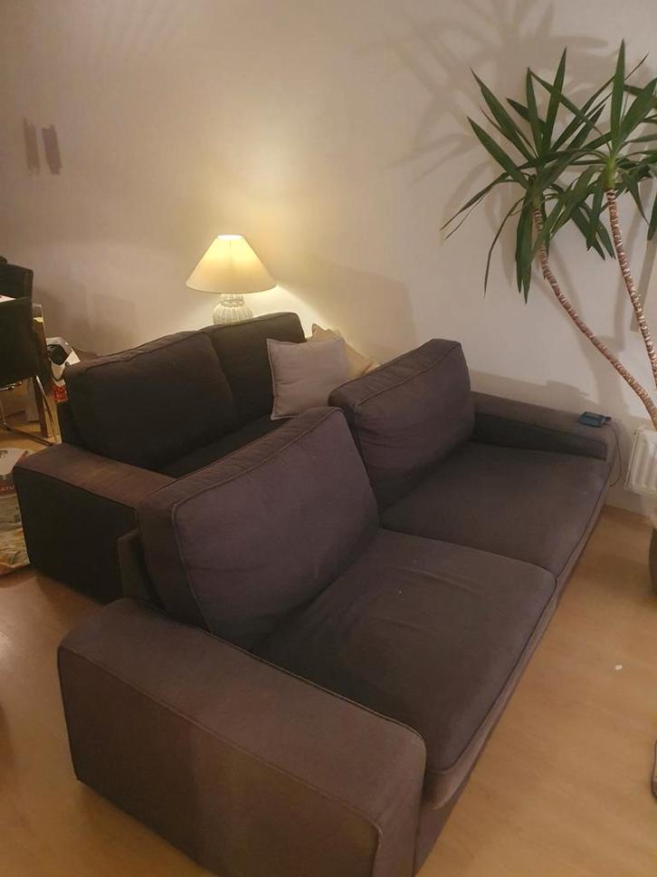 2-zits en 3-zits KIVIK bank gratis, Huis en Inrichting, Banken | Bankstellen, Gebruikt, 200 tot 250 cm, 75 tot 100 cm, Ophalen