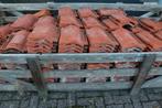verbeterde Hollandse dakpannen rood complete set, Doe-het-zelf en Verbouw, Dakpannen en Dakbedekking, Ophalen, Gebruikt, Steen of Klei