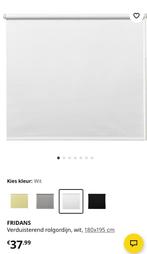 Rolgordijn verduisterend IKEA, Ophalen, Wit, 150 tot 200 cm, Zo goed als nieuw