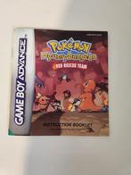 Pokémon Mystery Dungeon Red Rescue Team Handleiding, Spelcomputers en Games, Games | Nintendo Game Boy, 1 speler, Ophalen of Verzenden