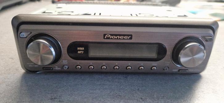 Pioneer DEH-P77MP Vintage Oldskool, Auto diversen, Autoradio's, Zo goed als nieuw, Ophalen of Verzenden