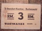 3 Reichsmark SS Buchenwald Wertmarke, Ophalen of Verzenden
