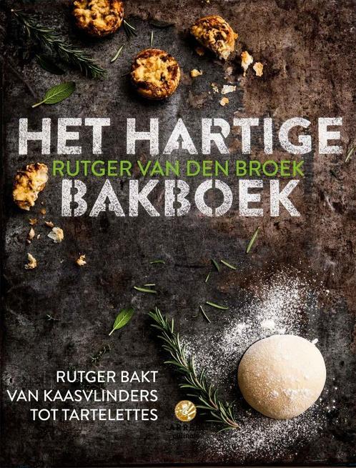 het hartige bakboek Rutger Bakt, Boeken, Kookboeken, Zo goed als nieuw, Overige gebieden, Ophalen of Verzenden