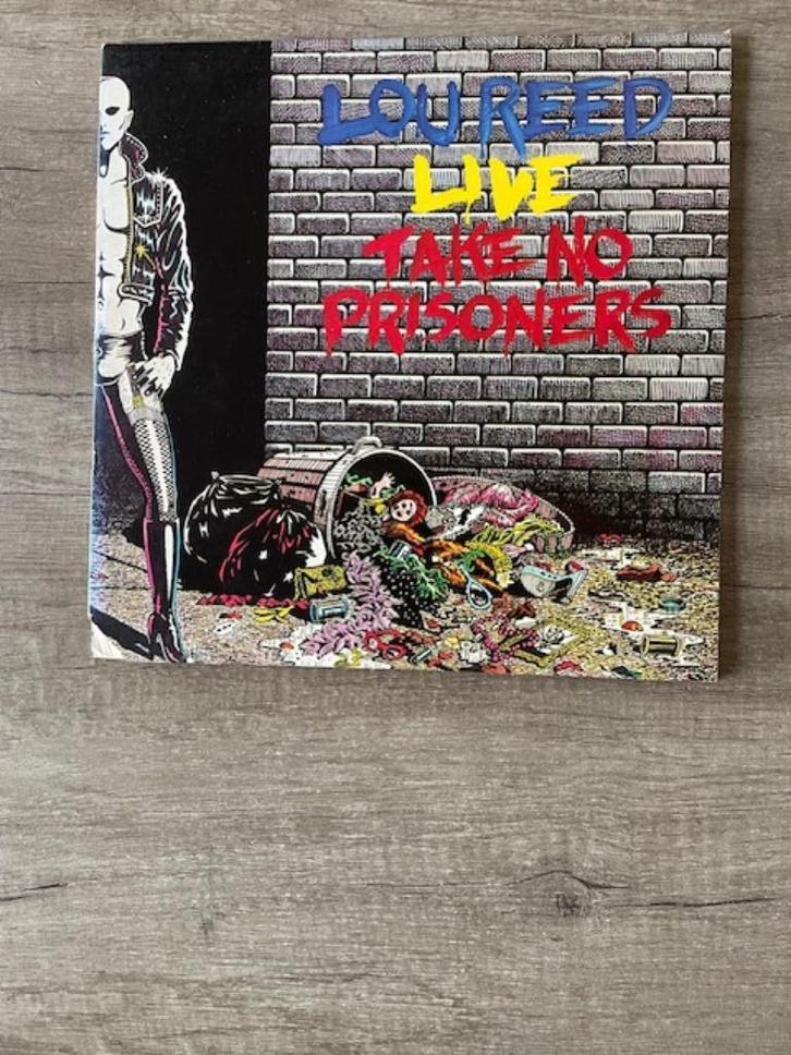 2LP Lou Reed - Lou Reed Live - Take No Prisoners - 1978, Cd's en Dvd's, Vinyl | Rock, Zo goed als nieuw, Poprock, 12 inch, Ophalen of Verzenden