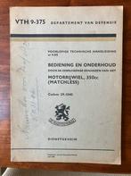 Matchless 350cc bediening en onderhoud, Ophalen of Verzenden, Overige merken