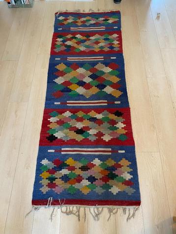 Loper tapijt | Kilim patroon beschikbaar voor biedingen