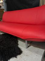 Leolux Tango 3-zits bank - Ferrari rood, als nieuw!, Ophalen
