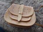 Damestas (leer), Ophalen of Verzenden, Zo goed als nieuw, Bruin, Handtas
