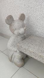 Mickey Mouse tafel of bankje massief graniet, Ophalen, Zo goed als nieuw, Overige typen